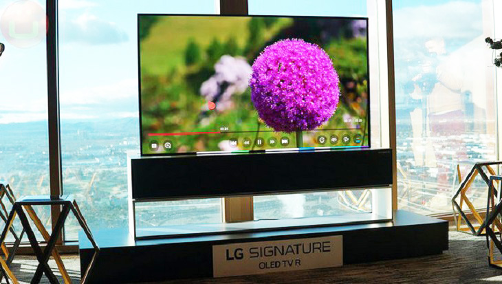 TV OLED R có màn hình cuộn của LG đã cho phép đặt hàng